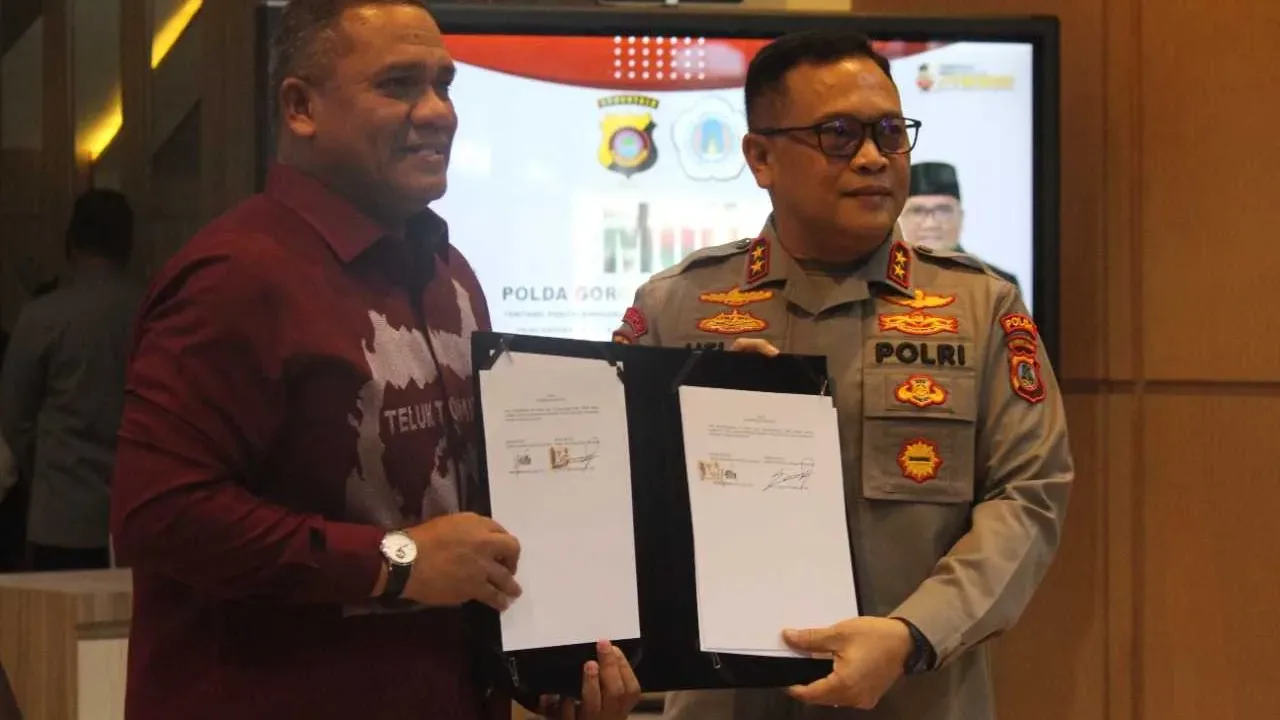 Polda Gorontalo Rangkul Univesitas Negeri Gorontalo