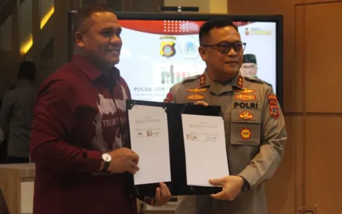Polda Gorontalo Rangkul Univesitas Negeri Gorontalo