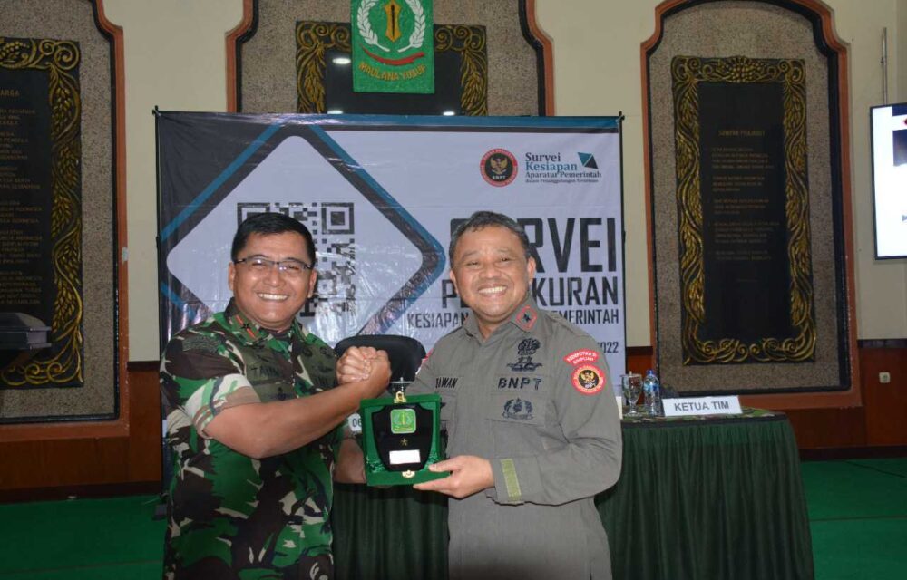 Sikat Pak...!Korem 064 My Siap Perangi Terorisme