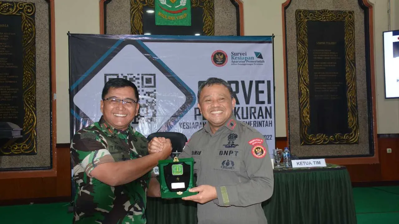 SIKAT PAK…Korem 064 MY Siap Perangi Terorisme