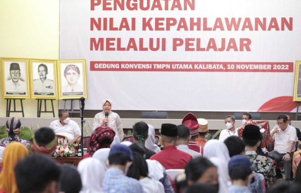 Top Banget...! Mensos Kepada Pelajar Kobarkan Semangat Kepahlawanan Agar Tangguh Hadapi Persaingan Global