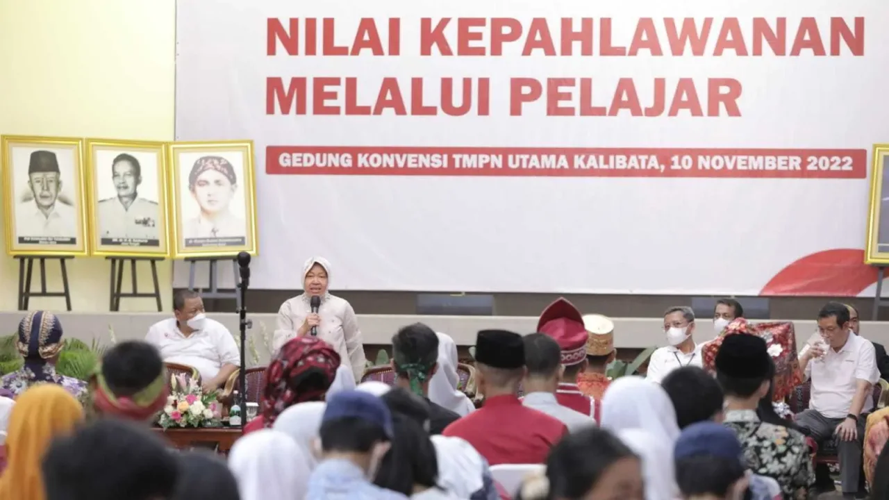 Top Banget… Mensos Kepada Pelajar Kobarkan Semangat Kepahlawanan Agar Tangguh Hadapi Persaingan Global