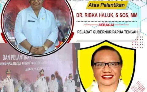 Mendagri Resmi Lantik Tiga Penjabat Gubernur DOB Papua