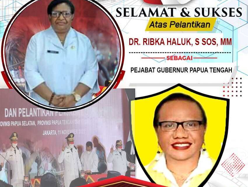 Mendagri Resmi Lantik Tiga Penjabat Gubernur Dob Papua