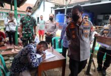 Pastikan Pilkades Aman...!Kapolda Banten Pantau Ke Tps
