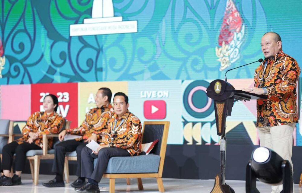 Lanyalla Jelaskan 3 Jurus Hadapi Resesi Dalam Forum Bisnis Munas Hipmi