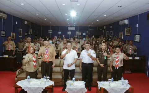 GAS TERUS…Kejati DKI Gelar Penyuluhan di Sekolah Soal Anggaran BOS