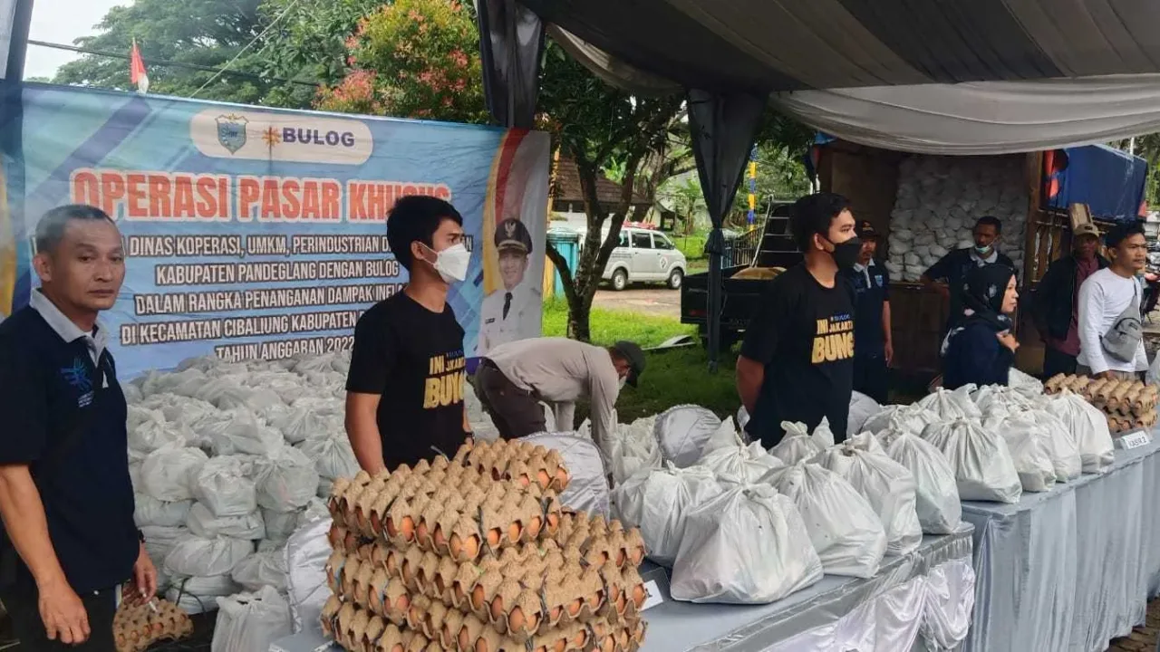GACOR…Bulog Lebak-Pandeglang Ungkap Stok Beras Aman Hingga Akhir 2022