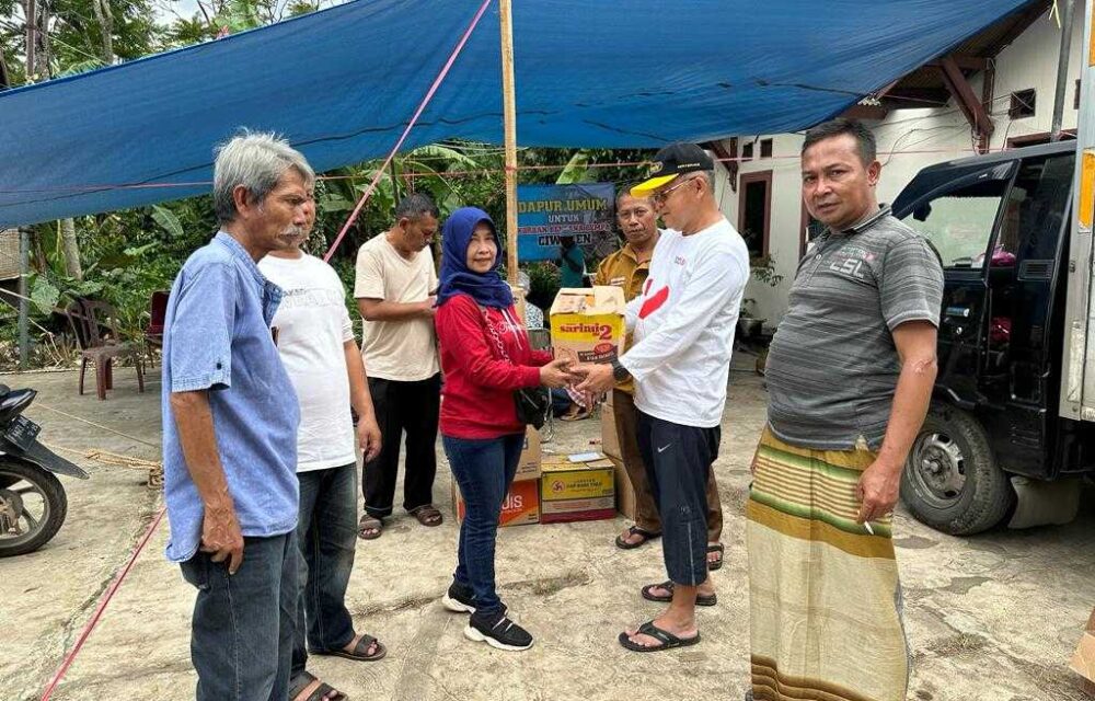 Agar Tepat Sasaran, Kita Banten Dan Pt Gandasoli Salurkan Bantuan Korban Gempa Di Posko