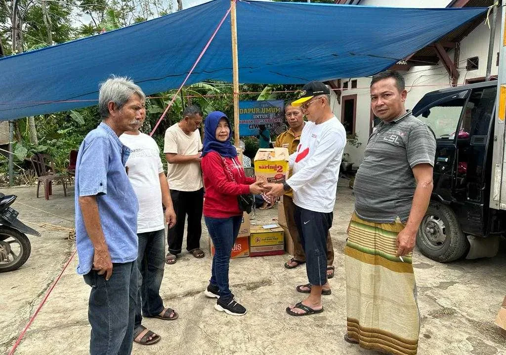 Agar Tepat Sasaran, KITA Banten dan PT Gandasoli Salurkan Bantuan Korban Gempa di Posko