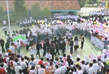 Peringati Hari Guru, Pelajar SMAN 21 Sukadiri Bikin Kejutan