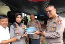 Polri Dan Fkdb Salurkan Bantuan Korban Gempa Cianjur