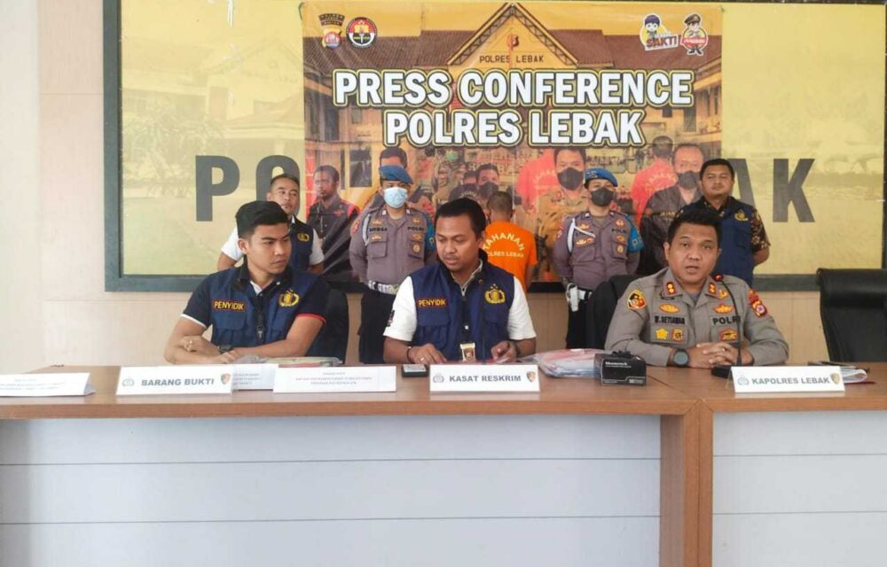 Kawal Terus...!Korupsi Anggaran Bansos, Eks Pejabat Dinsos Lebak Diringkus Polisi