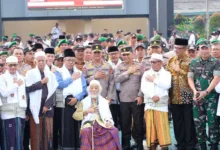 Kapolda Banten Pimpin apel Sinergi Tiga Pilar dan Launching Ulama Kamtibmas