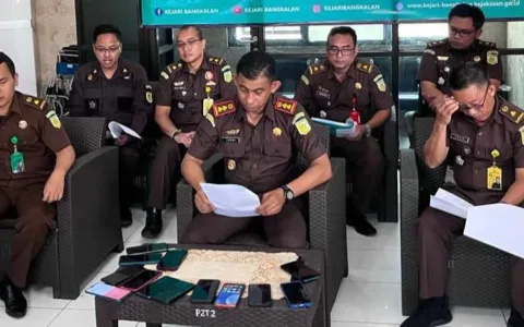 MANTAP…Kejari Bangkalan Laporkan Capaian Kinerja 2022