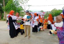 Pks Menyapa Masyarakat, Senam Bersama Di Taman Angsoka Kecamatan Kasemen