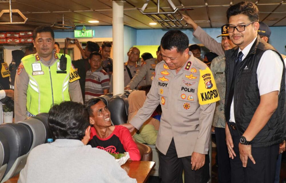 Kapolda Banten Pantau Langsung Kesiapan Pengamanan Nataru 2023