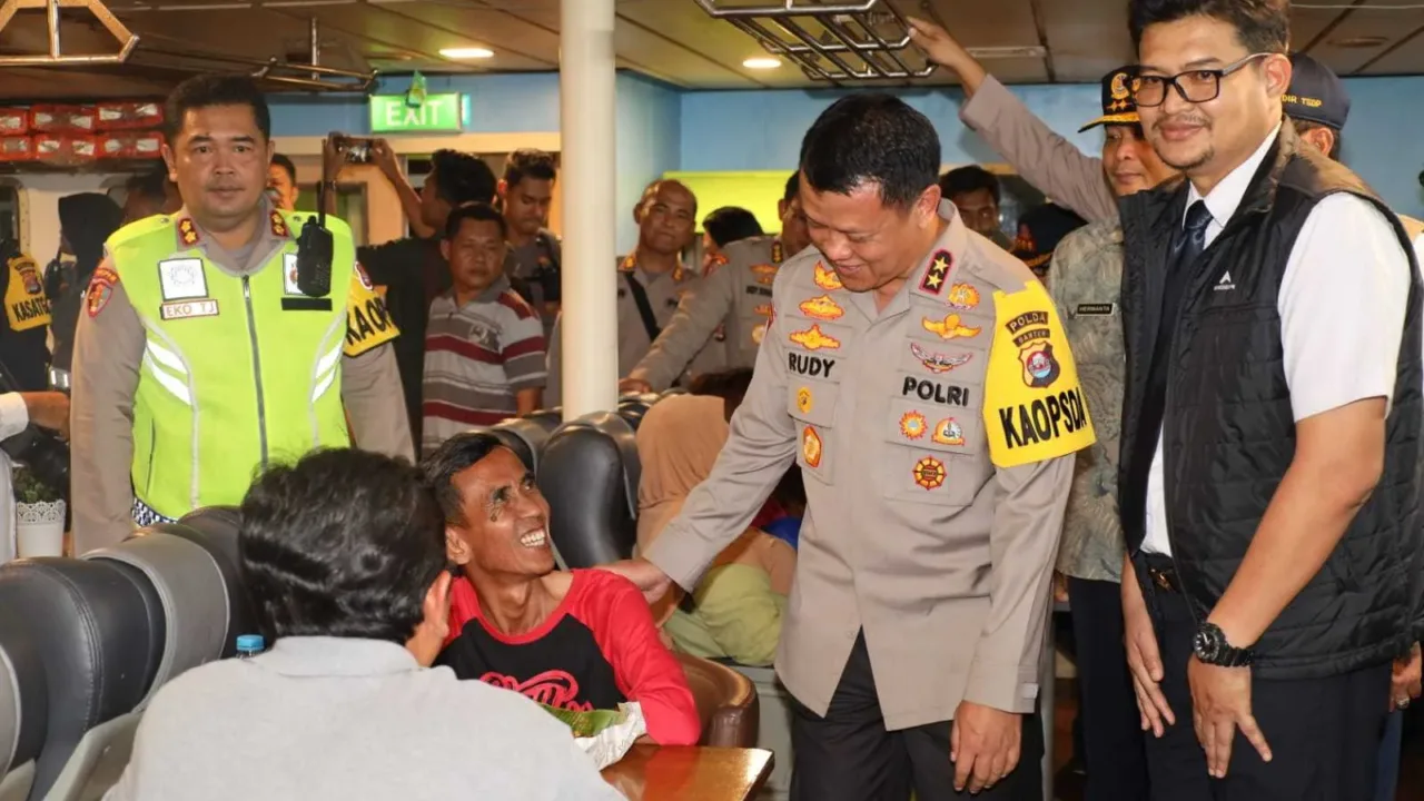 Kapolda Banten Pantau Langsung Kesiapan Pengamanan Nataru 2023