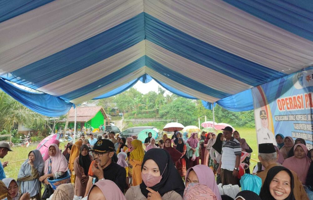 Disperindag Lebak Dukung Operasi Pasar Bulog, Ternyata Ini Penyebabnya