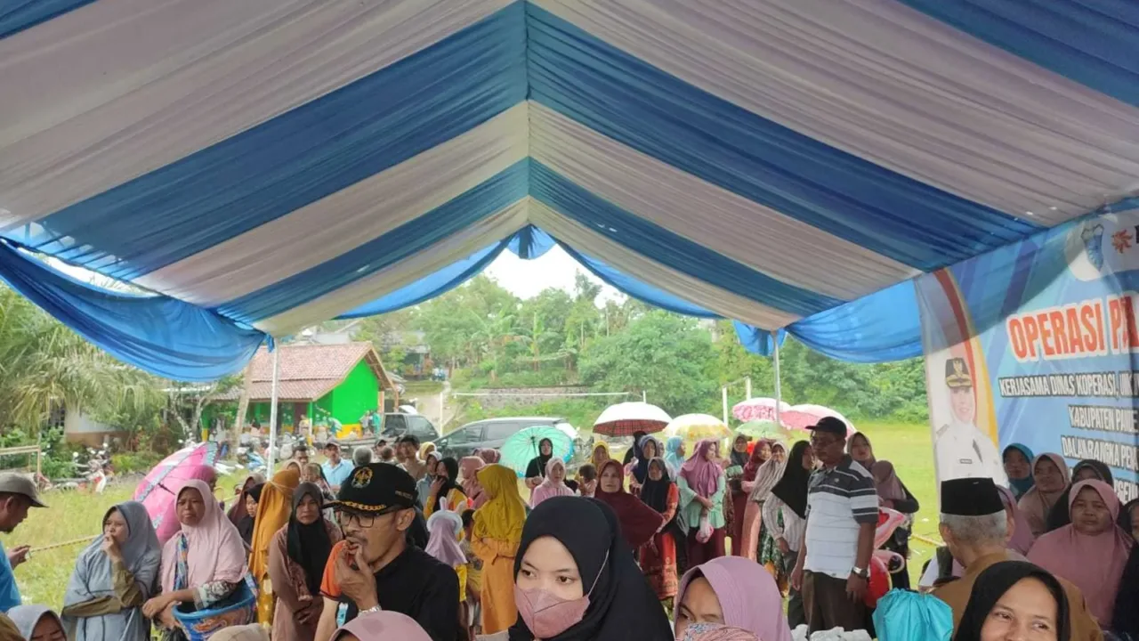 Disperindag Lebak Dukung Operasi Pasar Bulog, Ternyata Ini Penyebabnya