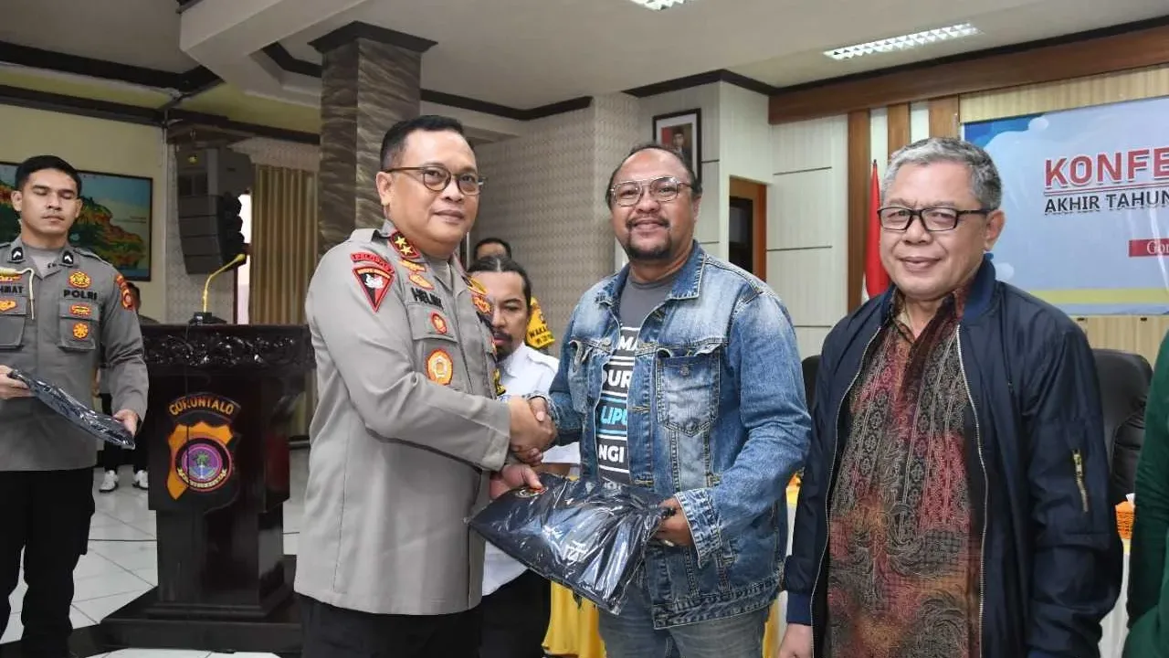 Polda Gorontalo Ungkap Jumlah, Begini Penyebabnya Tindak Pidana Alami Penurunan