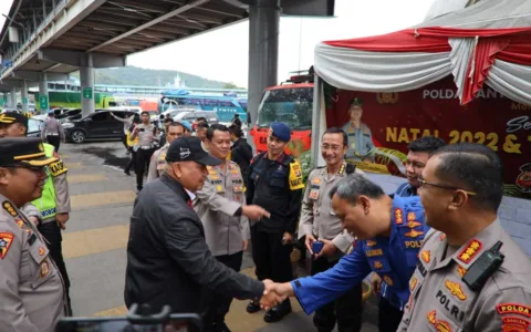 Kapolda Banten Dampingi Kompolnas Cek Pos PAM di Merak