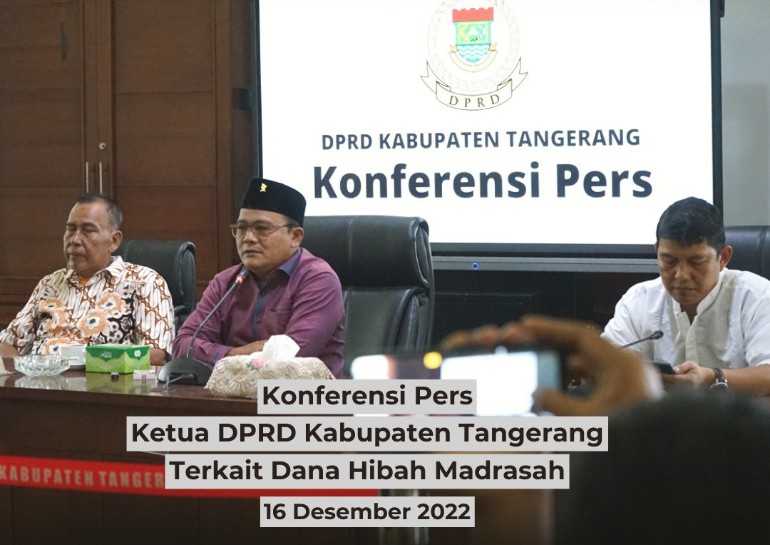 Ketua Dprd Kabupaten Tangerang Bantah Tudingan Dugaan Gratifikasi Kasus Dana Hibah