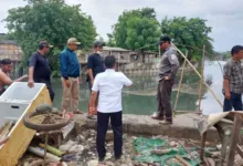 Bangli Dibantaran Kali Perancis Kosambi Dibongkar, Camat: Kita Tata Rapih dan Kembalikan Fungsinya