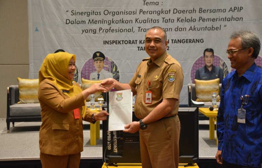 Rakorwasda Pemkab Tangerang, Ternyata Begini Pesan Bupati Zaki