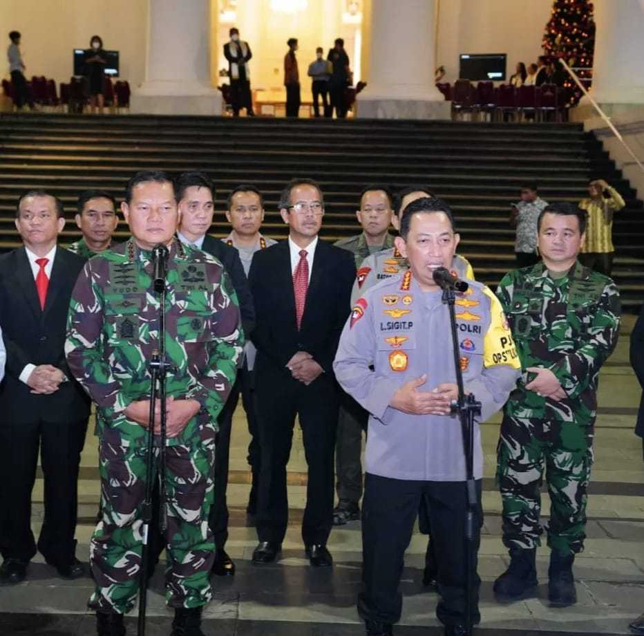 Organisasi Kepemudaan Apresiasi Panglima Dan Kapolri Dalam Pengamanan Natal Serta Tahun Baru 2023
