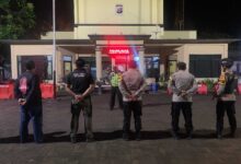 Polsek Mauk Polresta Tangerang Giat Apel Malam Dilanjut Patroli Mobile Antisipasi Guantibmas
