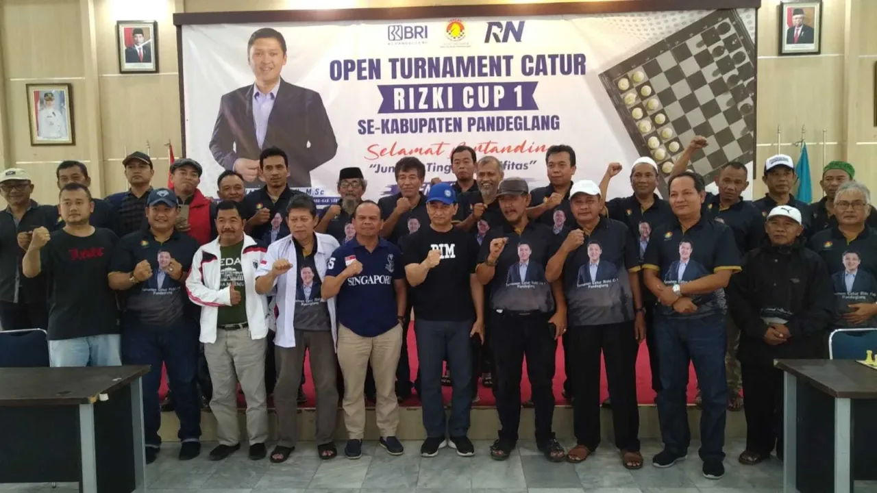 Komisi III DPR RI Meriahkan Turnamen Catur Parcasi Pandeglang