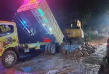 Pemprov Banten Kerahkan Tim Dan Alat Berat Guna Penanganan Tanah Longsor Ruas Picung-Munjul