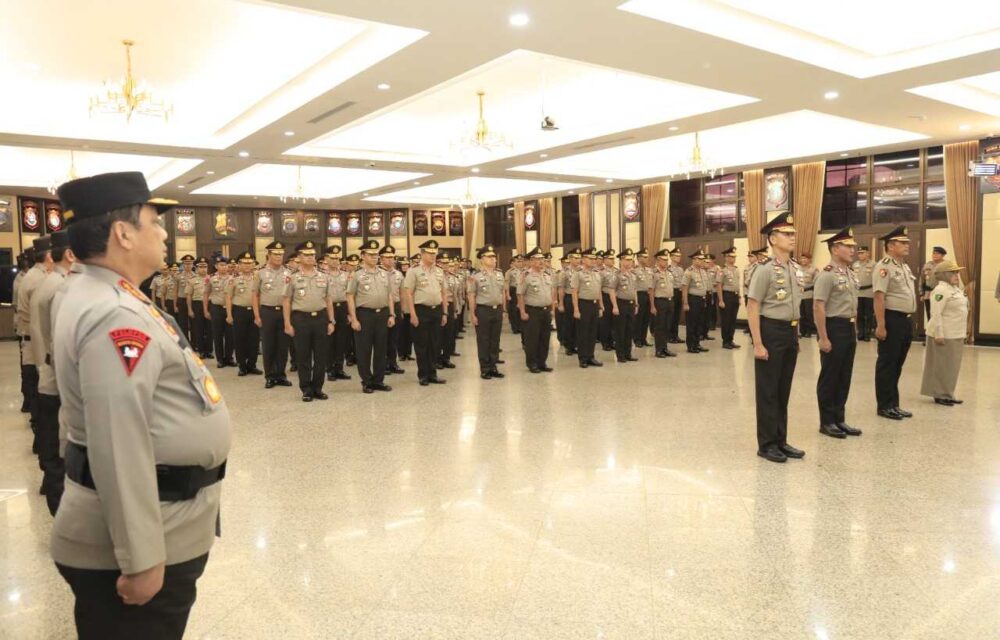 Polri Gelar Upacara Korps Raport Ke 42 Pati Dan 121 Pamen