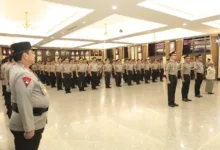 Polri Gelar Upacara Korps Raport ke 42 Pati dan 121 Pamen
