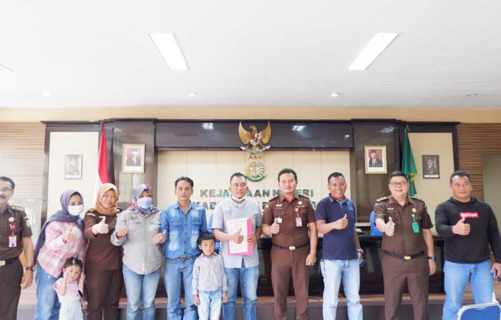 Gas...!Kejari Kabupaten Bandung Kembali Lakukan Pemberhentian Kasus Lewat Rj