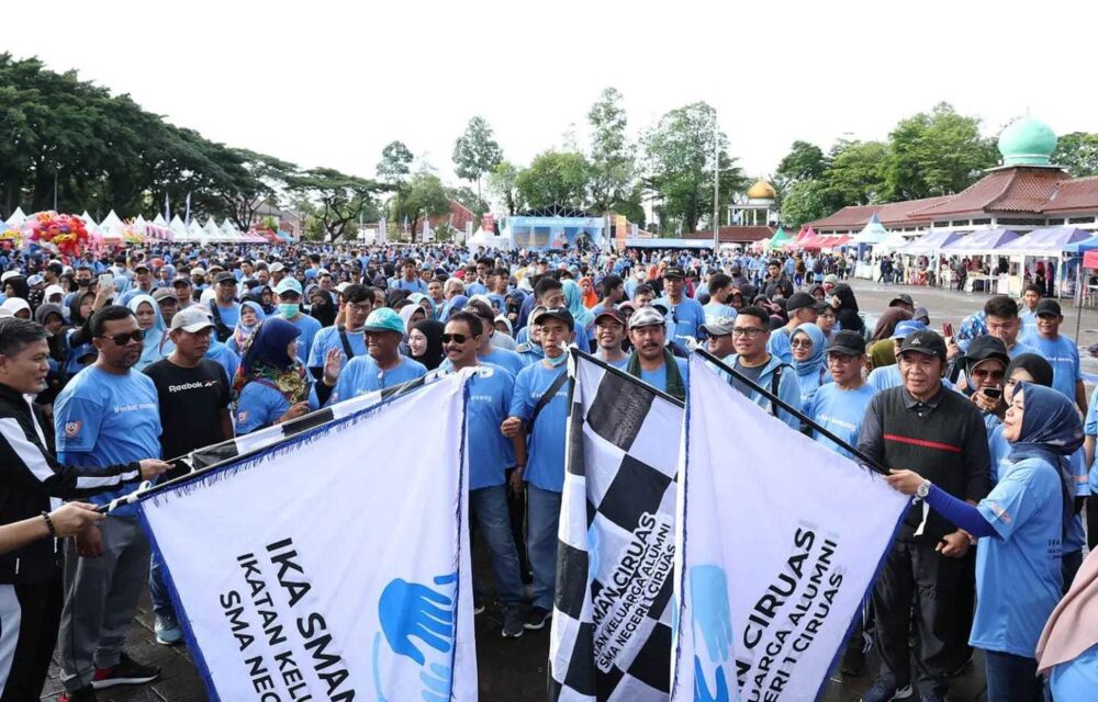 Lepas Jalan Santai, Pj Gubernur Banten Tekankan Hidup Sehat Dan Bahagia