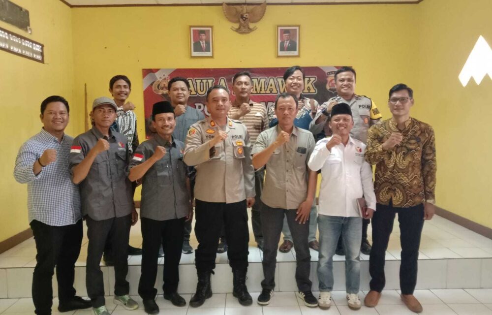 Kapolsek Mauk Undang Ppk Dan Panwaslu Kecamatan Sukadiri Perkuat Sinergitas Hadapi Pemilu 2024