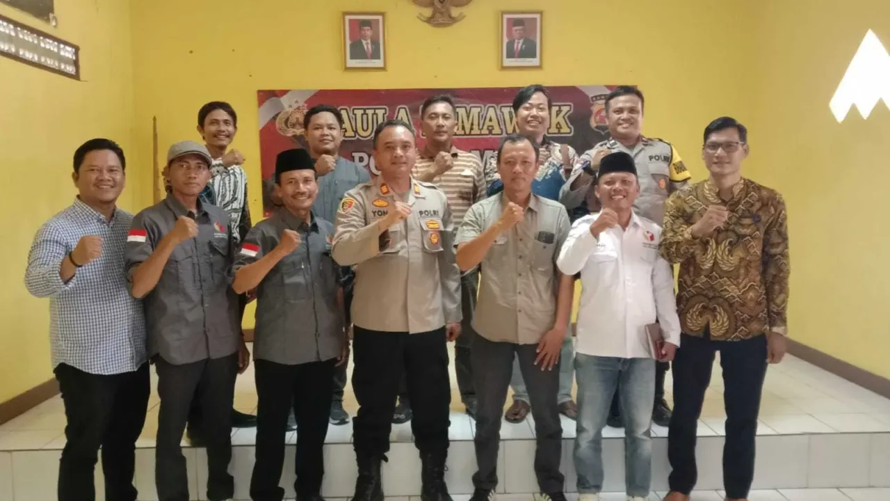 Kapolsek Mauk Undang PPK dan Panwaslu Kecamatan Sukadiri Perkuat Sinergitas Hadapi Pemilu 2024