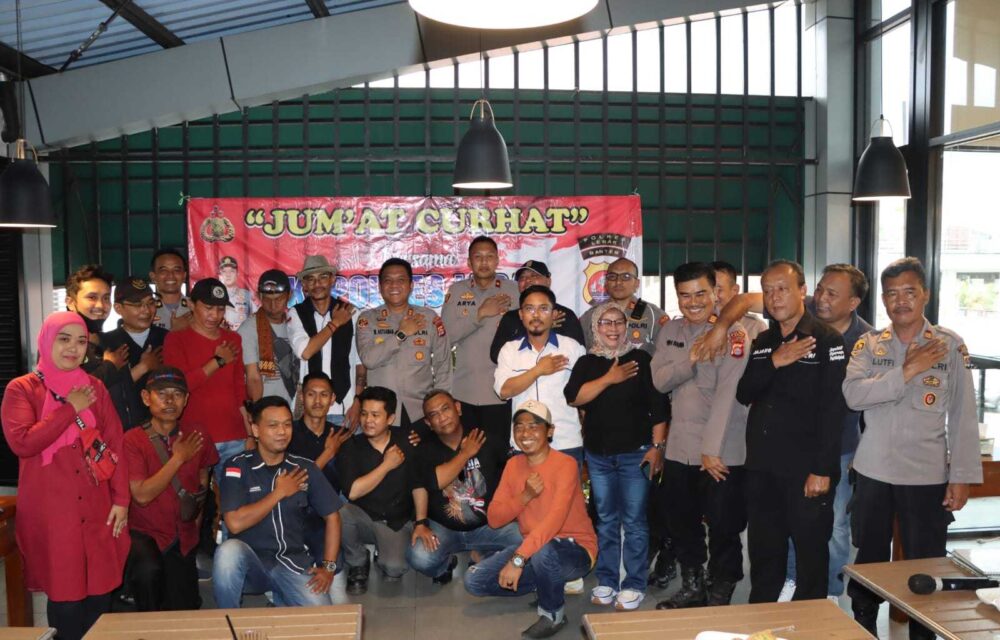 Perkuat Sinergi, Kapolres Lebak Gelar Jum'At Curhat Bersama Insan Pers