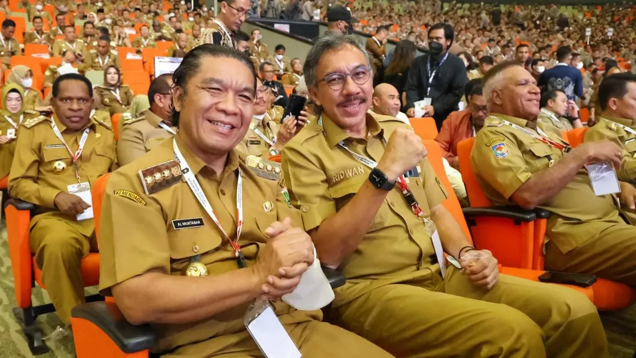 PJ Gubernur Banten Al Muktabar Ikuti Rakornas Kepala Daerah Dan Forkopimda Tahun 2023