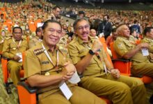 Pj Gubernur Banten Al Muktabar Ikuti Rakornas Kepala Daerah Dan Forkopimda Tahun 2023