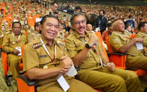 PJ Gubernur Banten Al Muktabar Ikuti Rakornas Kepala Daerah Dan Forkopimda Tahun 2023