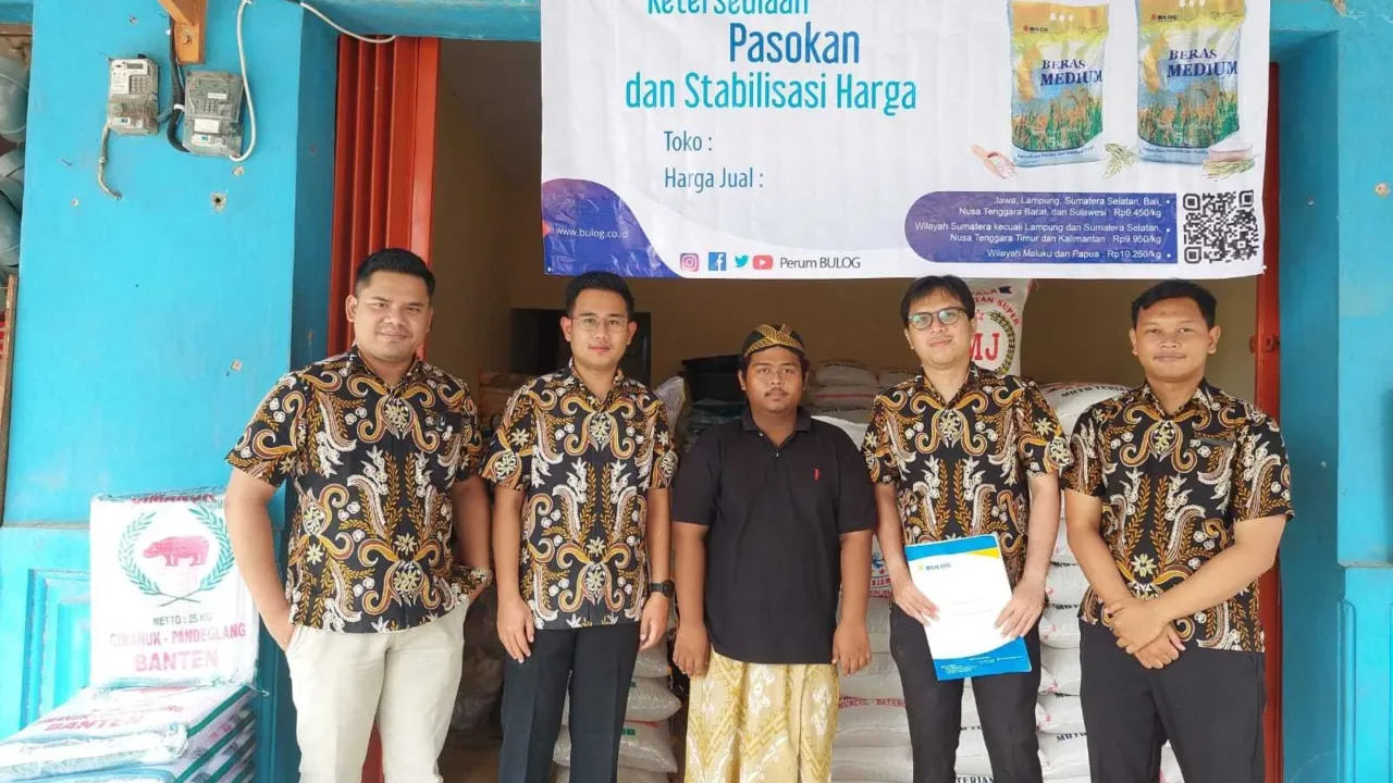 MANTAP…Bulog Lebak – Pandeglang Luncurkan Program SPHP
