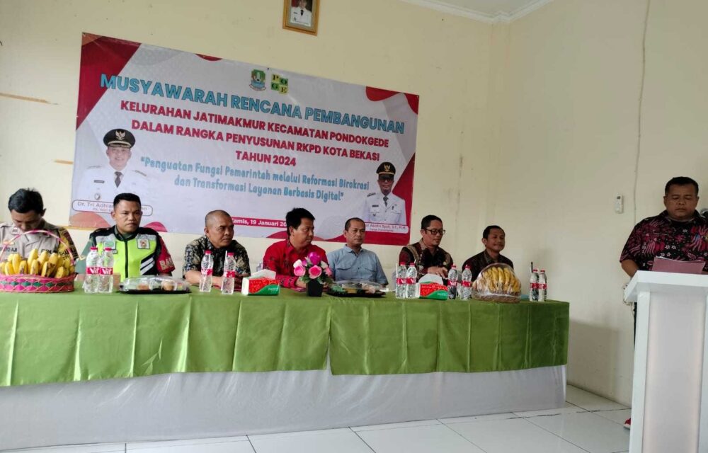 Tp3 Turun Pantau Musrenbang Di Sejumlah Kelurahan Kota Bekasi