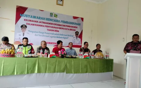 TP3 Turun Pantau Musrenbang di Sejumlah Kelurahan Kota Bekasi