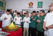 Doa Kiai Maman Di Peresmian Sekber Gerinda-Pkb