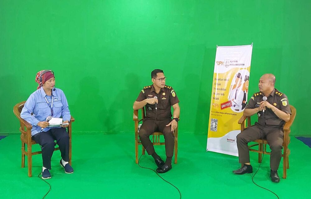 Gas Terus...!Kejari Biak Numfor Gelar Dialog Jaksa Menyapa