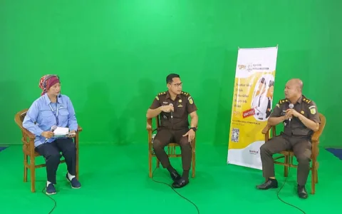 GAS TERUS…Kejari Biak Numfor Gelar Dialog Jaksa Menyapa
