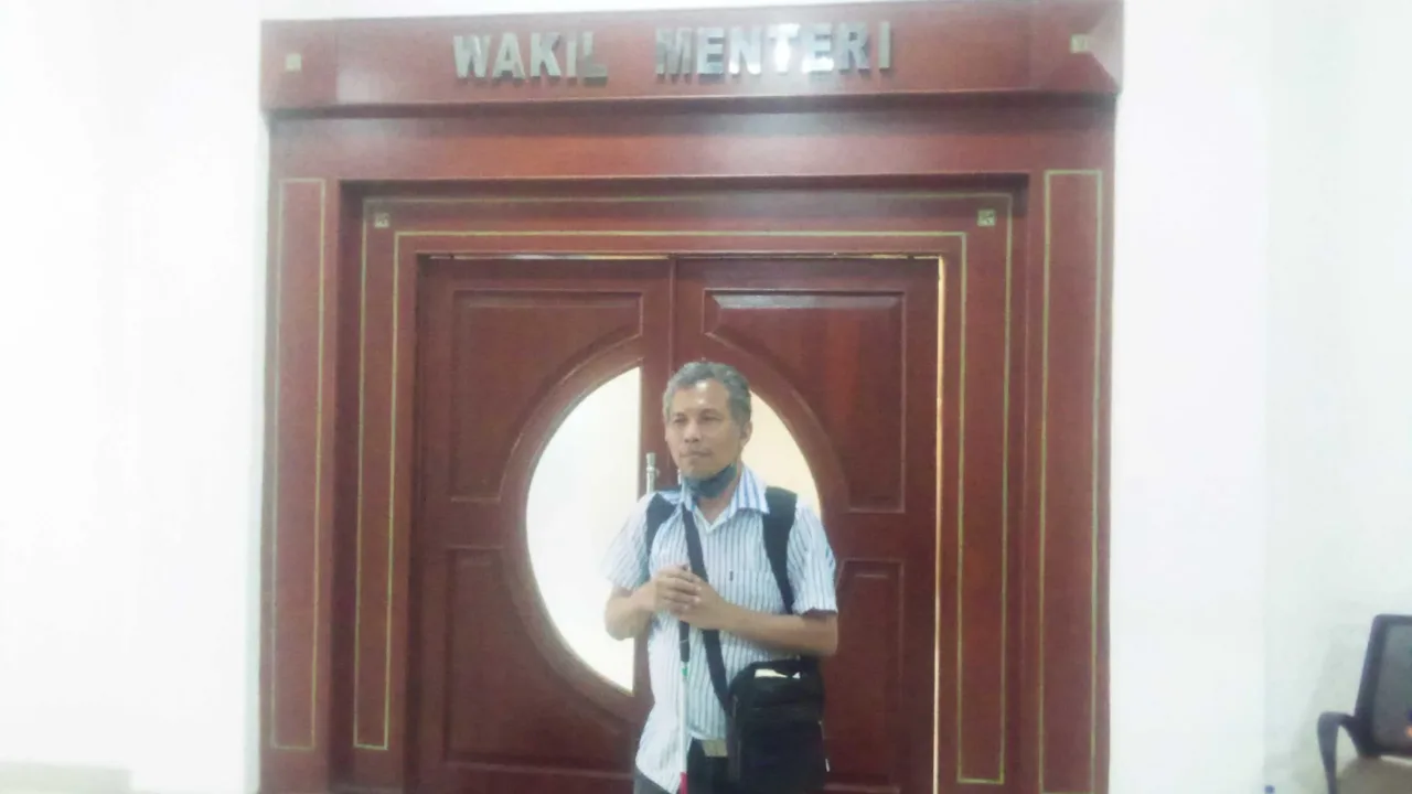 Secerca Harapan Tunanetra Pencari Keadilan di Kementerian ATR-BPN
